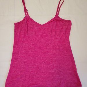Athleta Workout Tank w/ Convertible Athletic Straps in Fuchsia-Women's Large